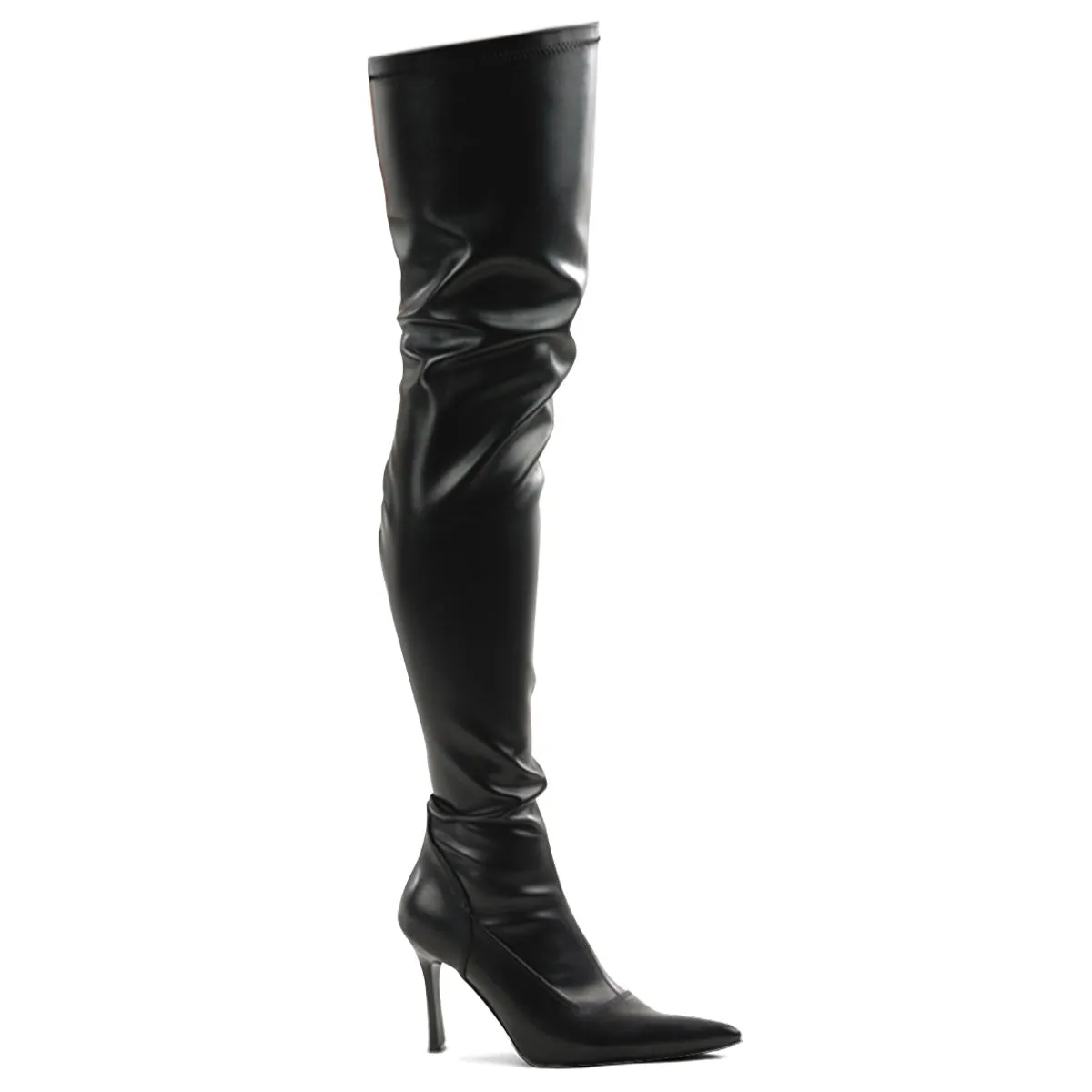 3 3/4" Stretch Thigh Hi Boots (LUST-3000 Final Sale)