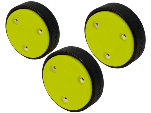 4oz YELLOW Slider Stickhandling Puck - BOX of 40