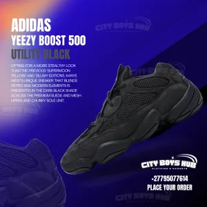 ADIDAS YEEZY BOOST 500 UTILITY BLACK