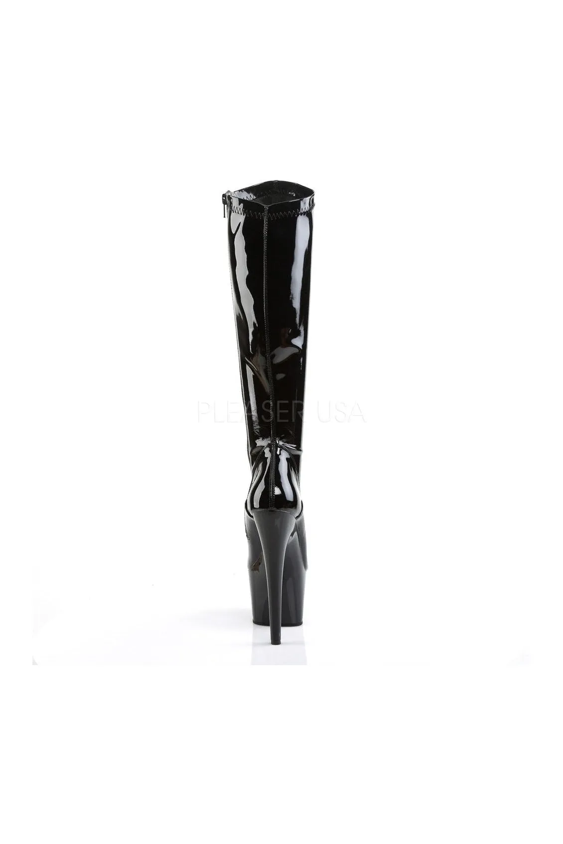 ADORE-2000 Platform Boot  | Black Patent