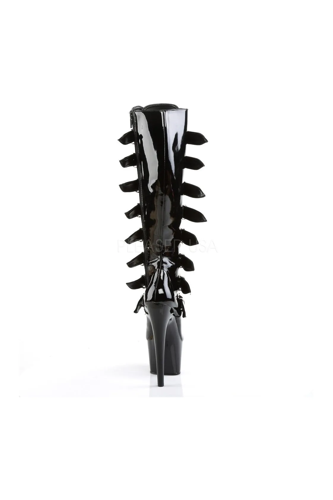 ADORE-2043 Platform Boot  | Black Patent