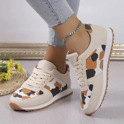 Animal Print Athletic sneakers