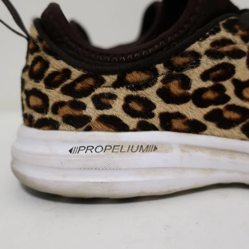 APL Athletic Propulsion Labs Iconic Phantom Sneakers Cheetah Calf Hair Size 7.5