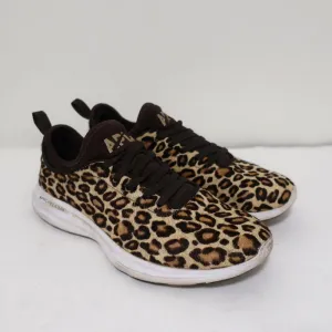 APL Athletic Propulsion Labs Iconic Phantom Sneakers Cheetah Calf Hair Size 7.5