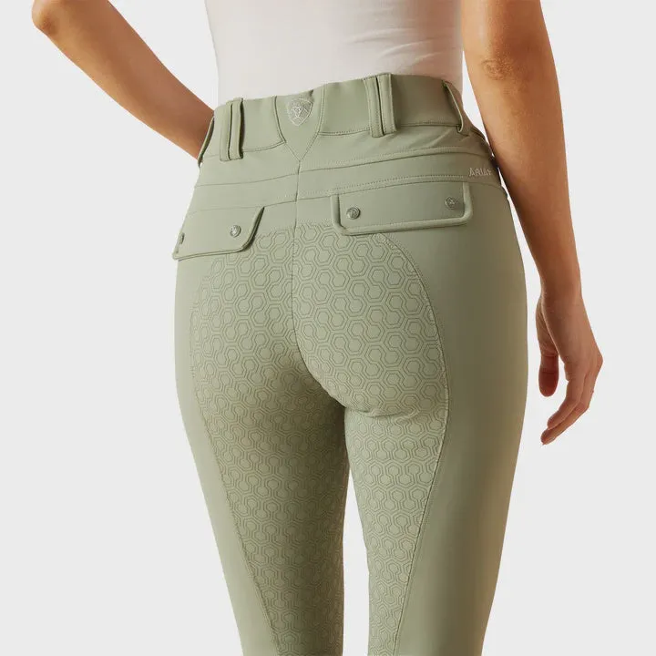 Ariat Ladies Tri Factor Grip FS Breech Lily Pad