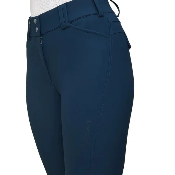 Ariat Ladies Tri Factor Grip Full Seat Breeches Deep Petroleum