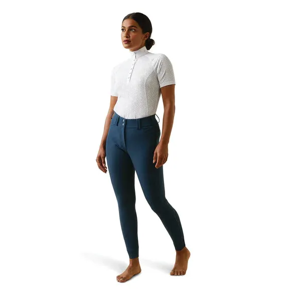 Ariat Ladies Tri Factor Grip Full Seat Breeches Deep Petroleum