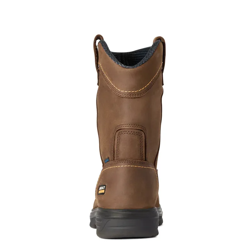 Ariat Mens Turbo JCA Pull-on Carbon Toe Boot Barley Brown
