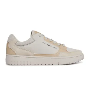 Basket Core Leather Mix - White Multi