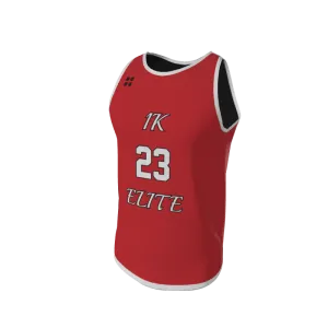 Basketball LiteOneX - Red & Black Jersey LiteOneX Jersey. (x 10)