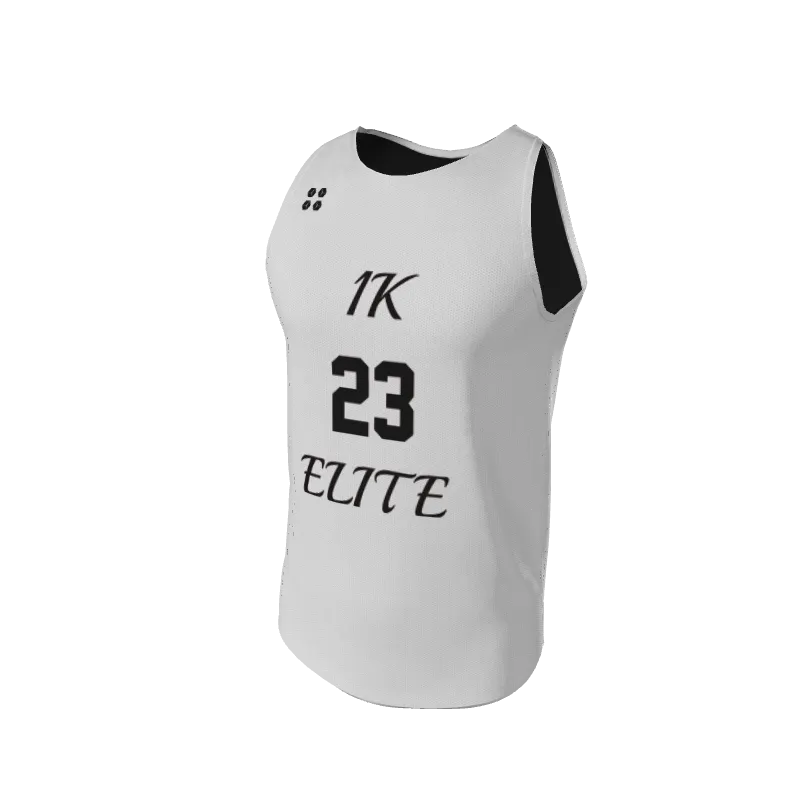 Basketball LiteOneX - White & Black Jersey LiteOneX Jersey. (x 6)