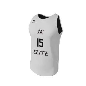 Basketball LiteOneX - White & Black Jersey LiteOneX Jersey. (x 6)