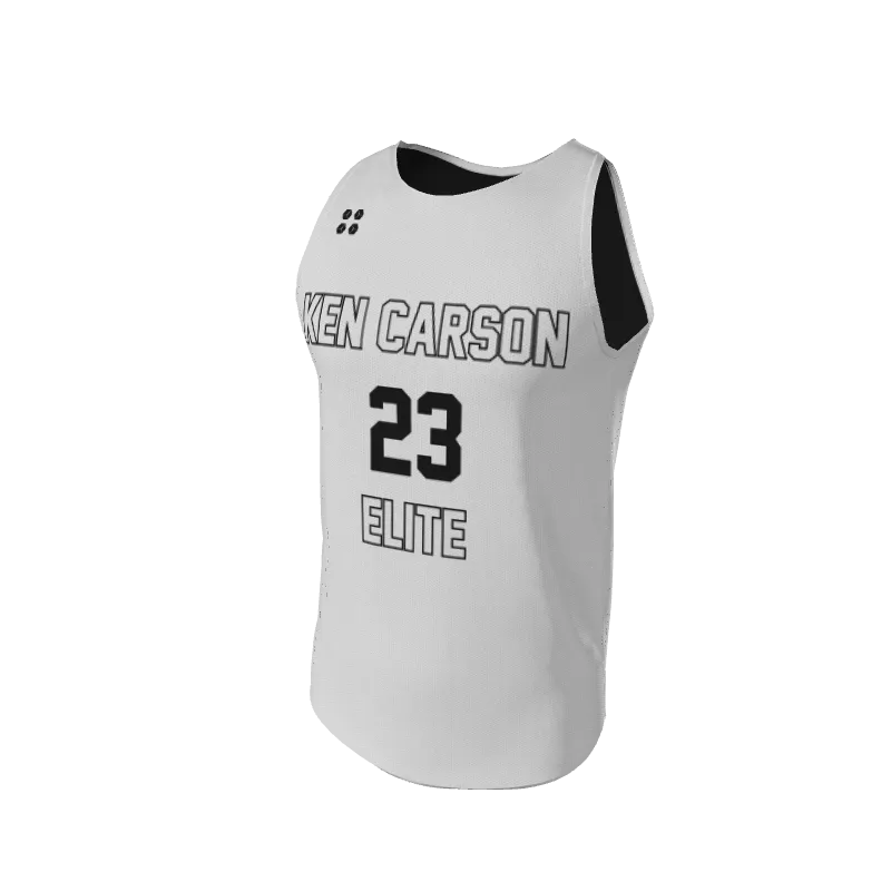 Basketball LiteOneX - White & Black Jersey LiteOneX Jersey. (x 7)