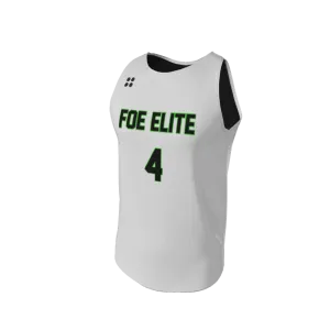 Basketball LiteOneX - White & Black Jersey LiteOneX Jersey. (x 8)