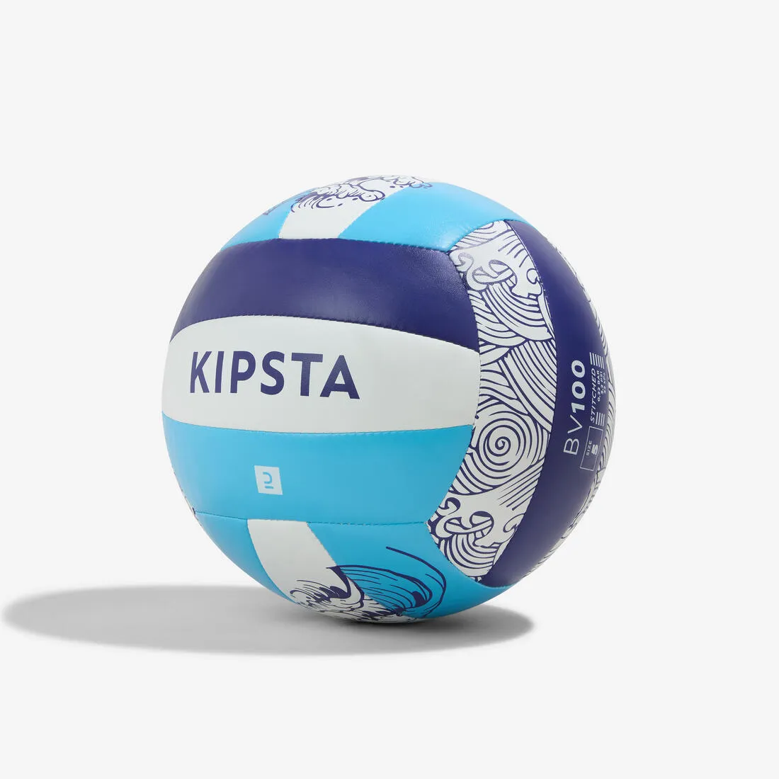 Beach Volleyball Size 5 BV100 Classic - Yellow &
