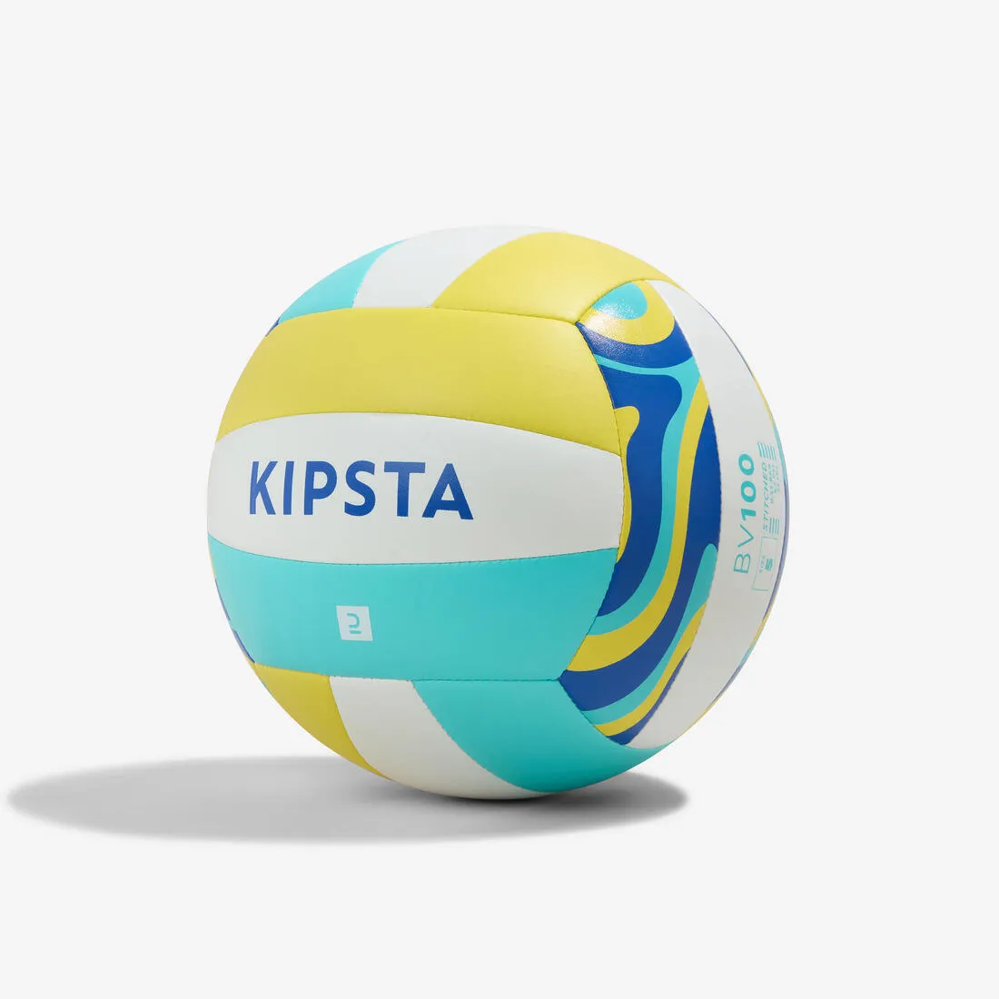 Beach Volleyball Size 5 BV100 Classic - Yellow &