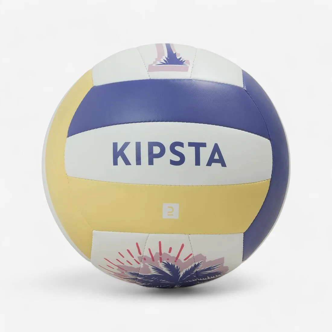 Beach Volleyball Size 5 BV100 Classic - Yellow &