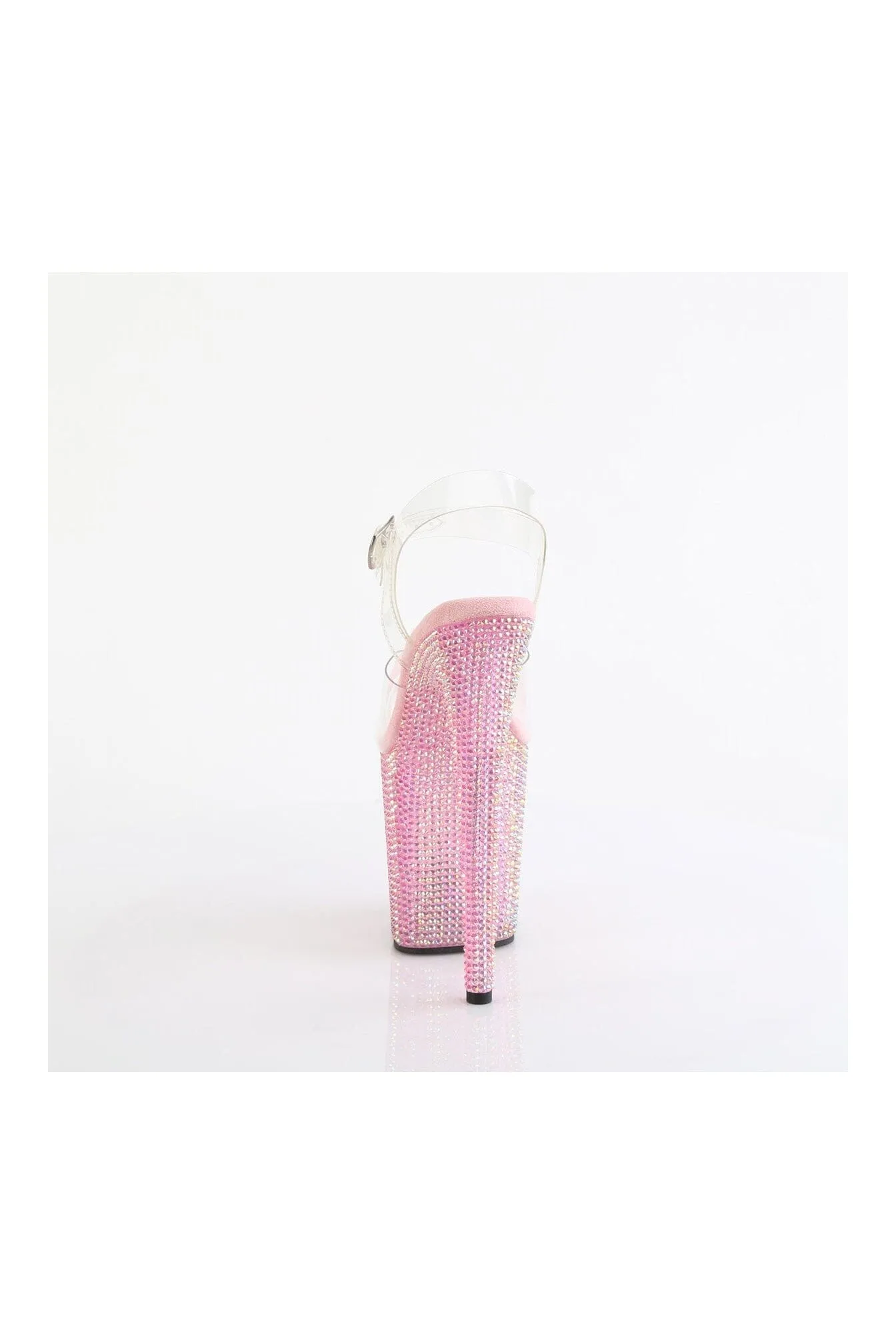 BEJEWELED-808RRS Clear Vinyl Sandal