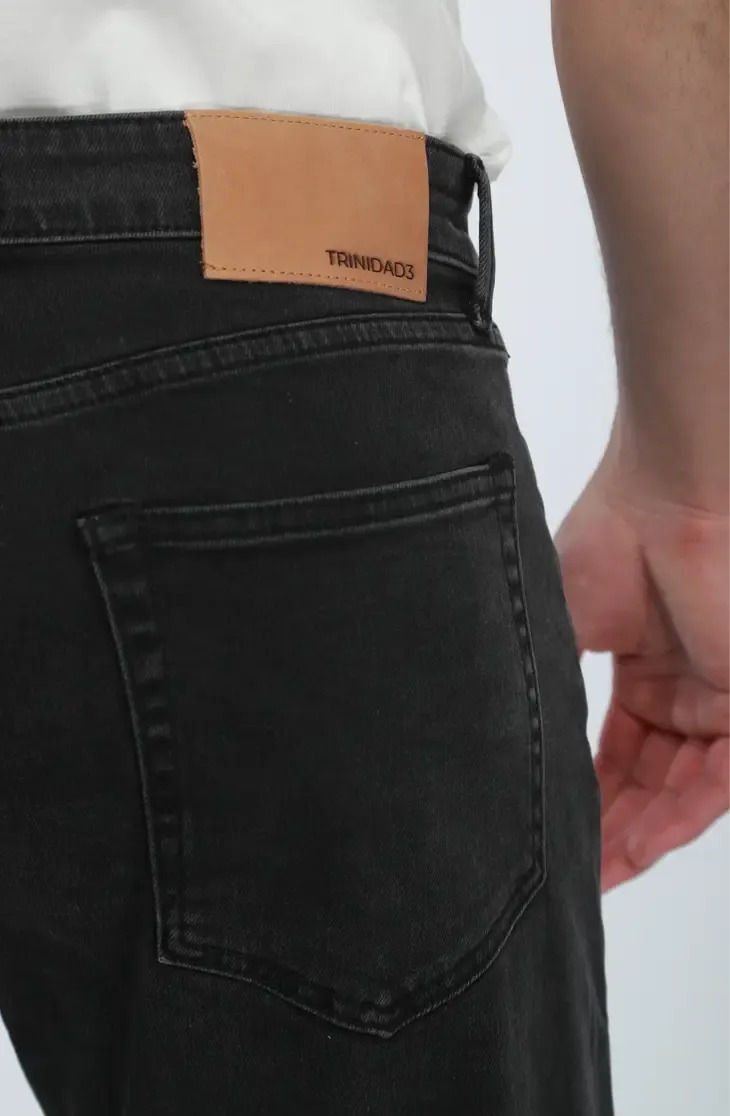 Black Smoke - Denim - Boyer Athletic Straight  *Made in America*