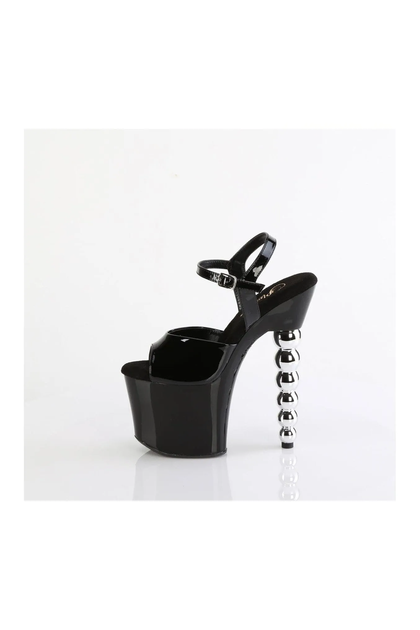 BLISS-709 Black Patent Sandal