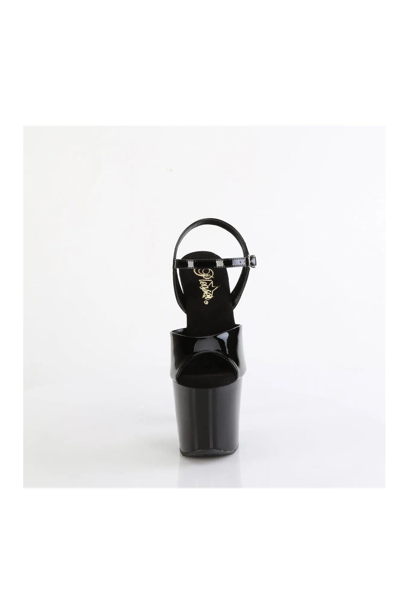 BLISS-709 Black Patent Sandal