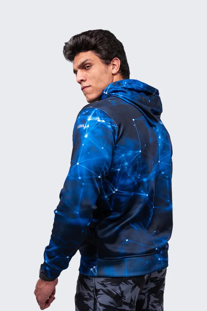Blue Cosmic Hoodie