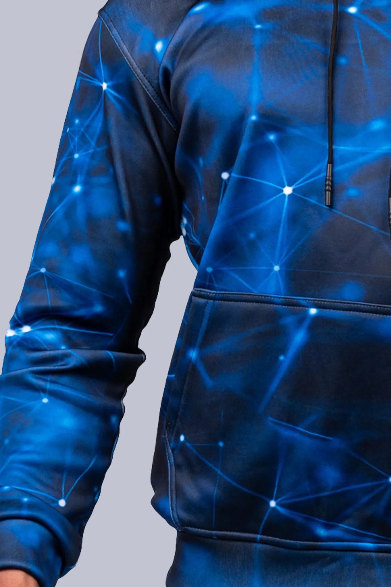 Blue Cosmic Hoodie