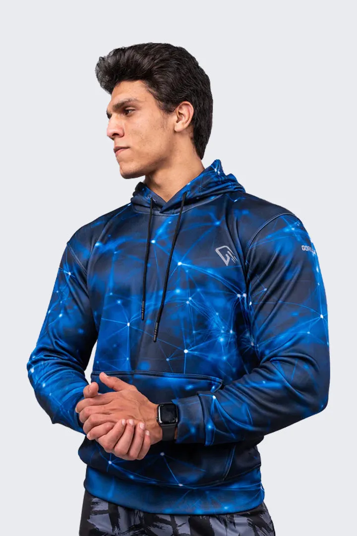 Blue Cosmic Hoodie