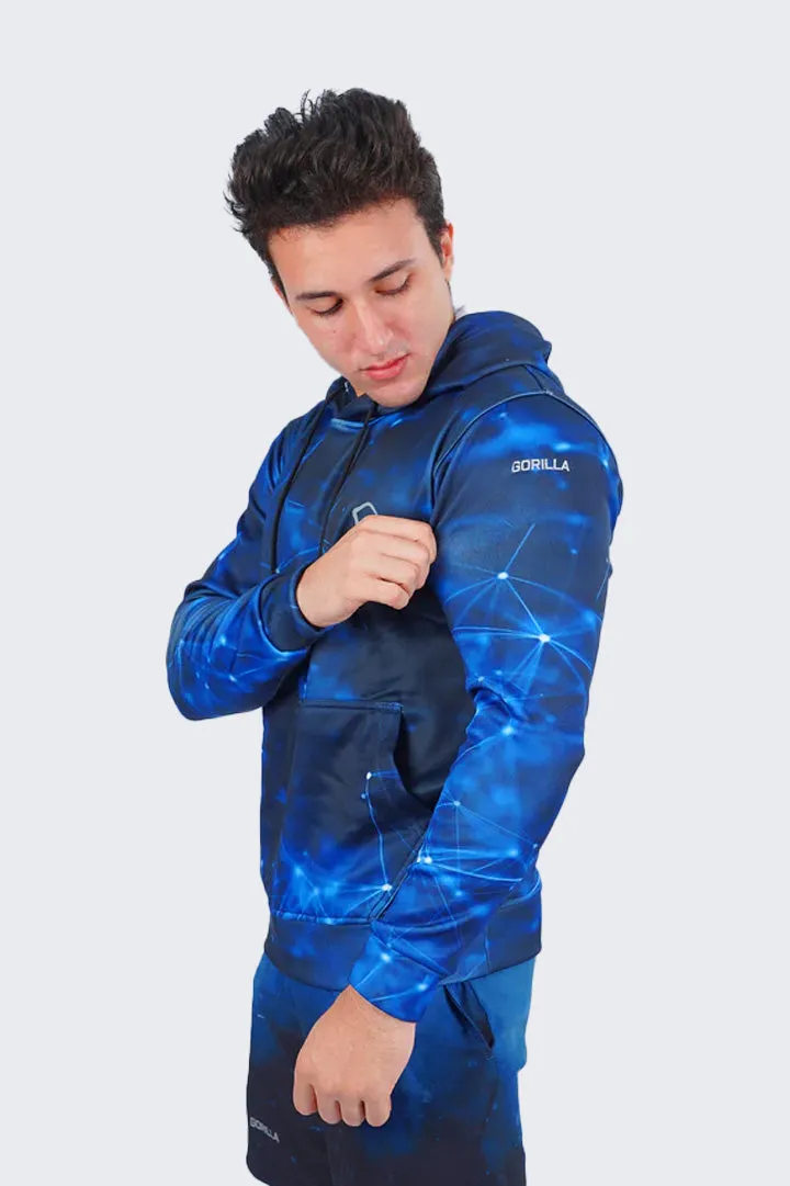 Blue Cosmic Hoodie
