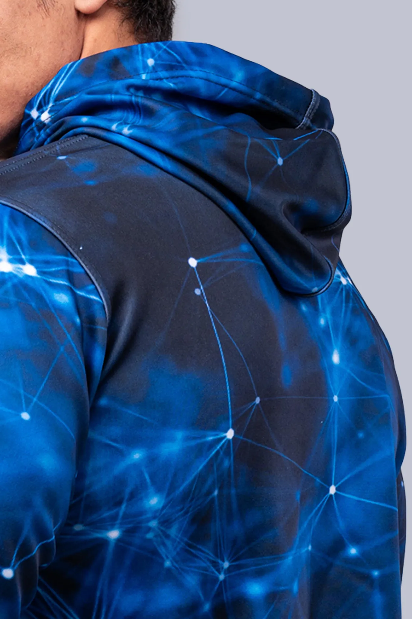 Blue Cosmic Hoodie