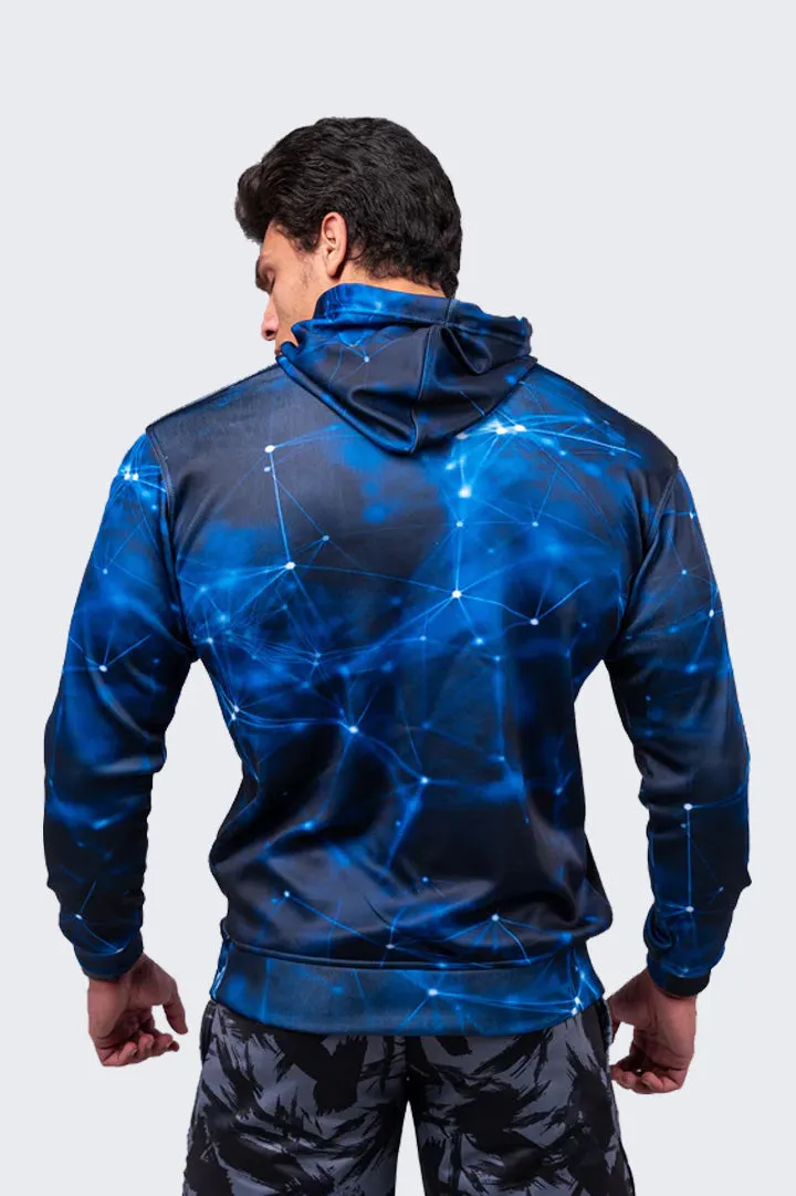 Blue Cosmic Hoodie
