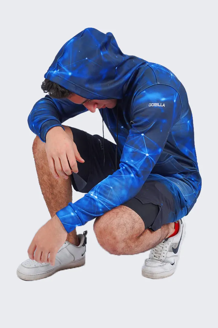 Blue Cosmic Hoodie