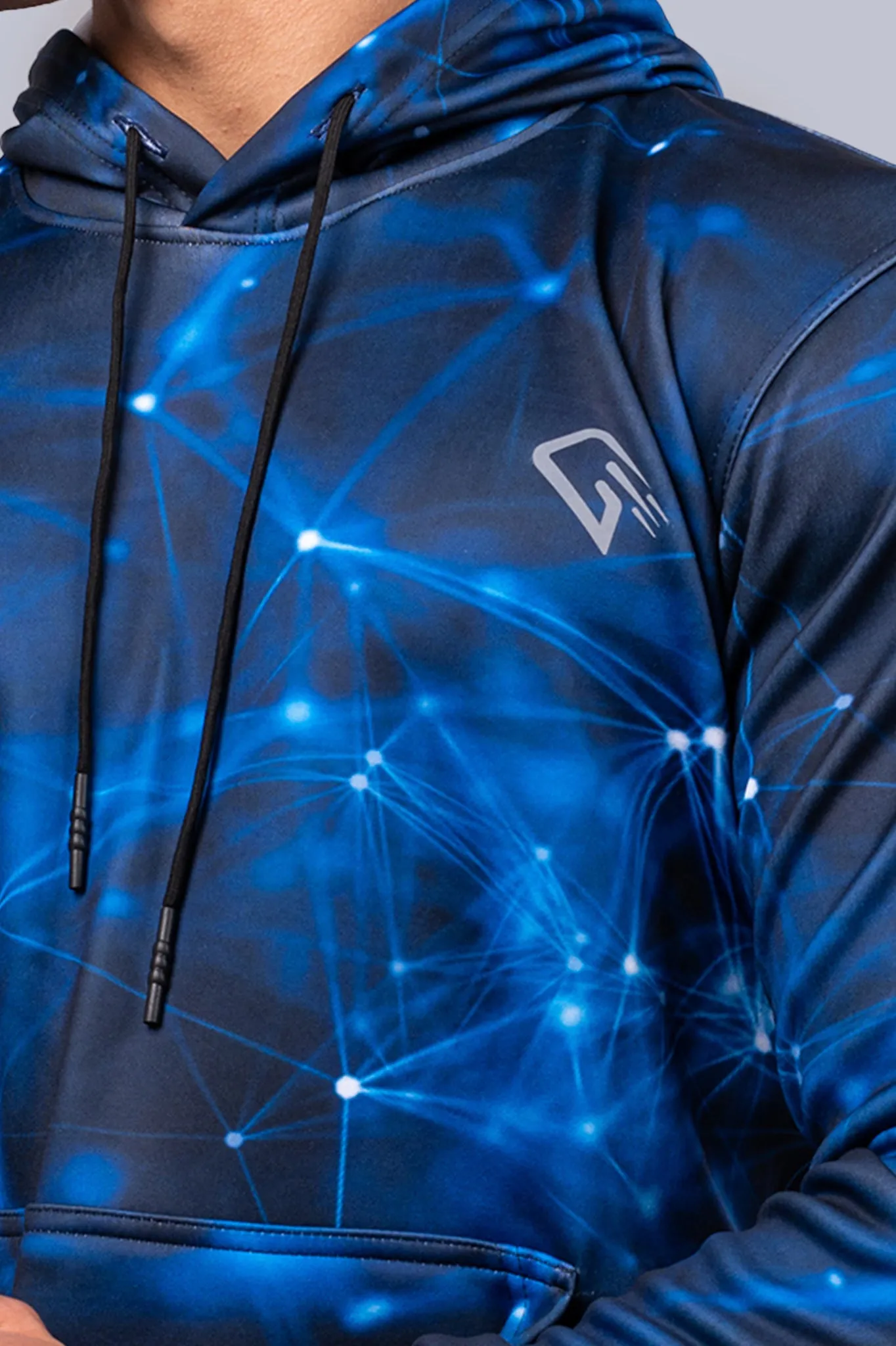 Blue Cosmic Hoodie