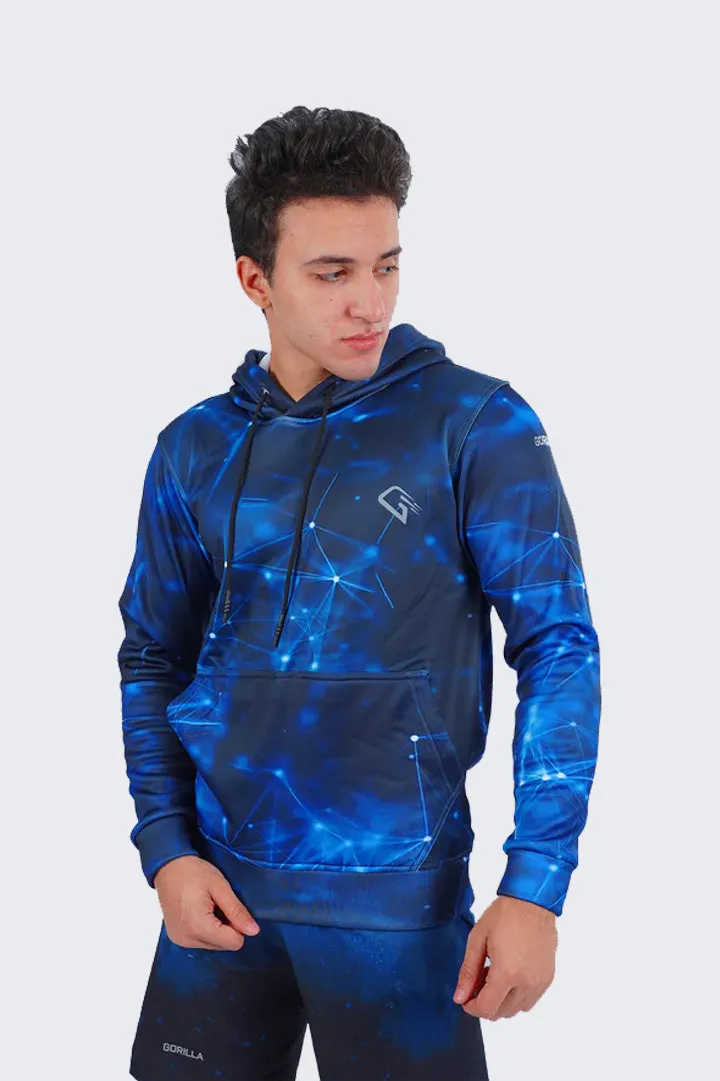 Blue Cosmic Hoodie