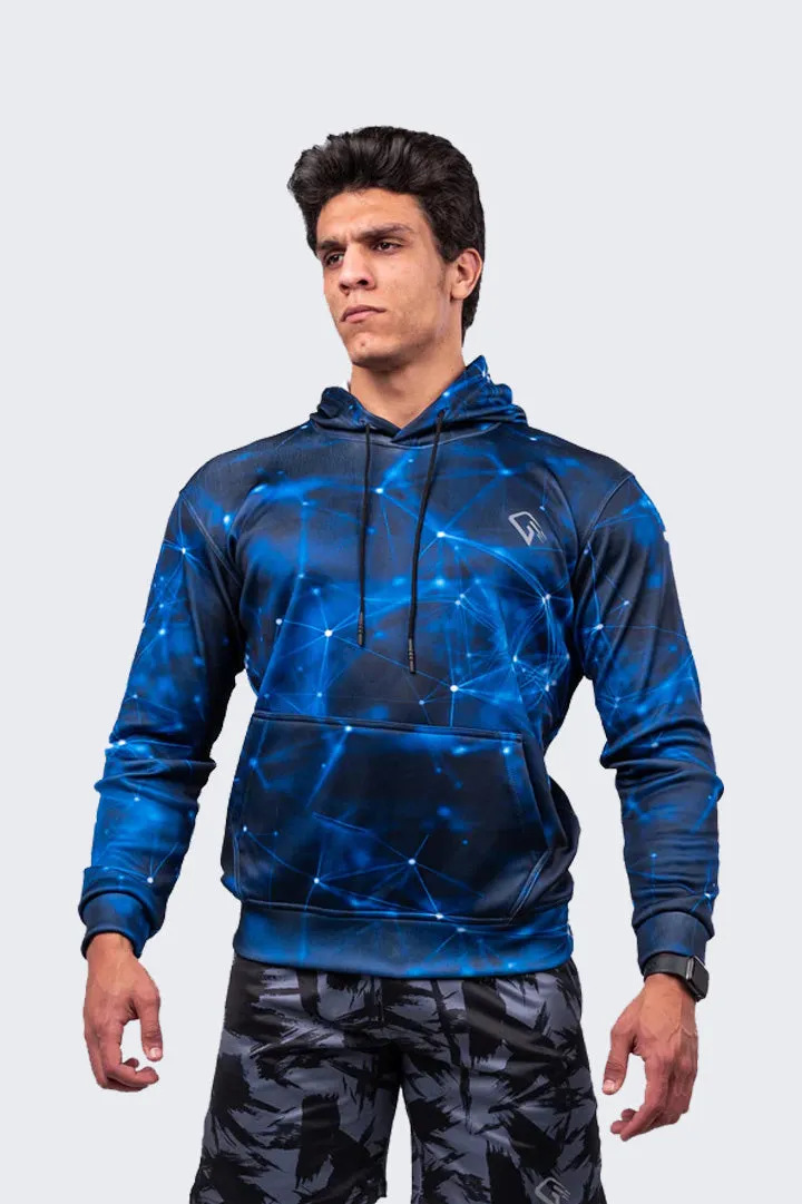 Blue Cosmic Hoodie