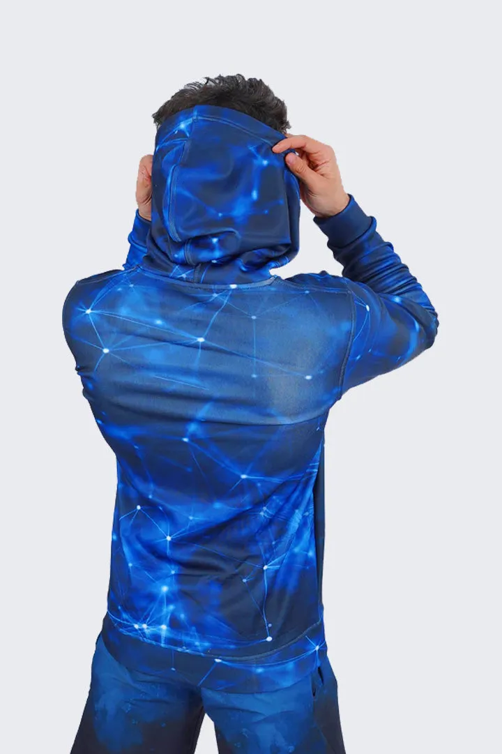 Blue Cosmic Hoodie