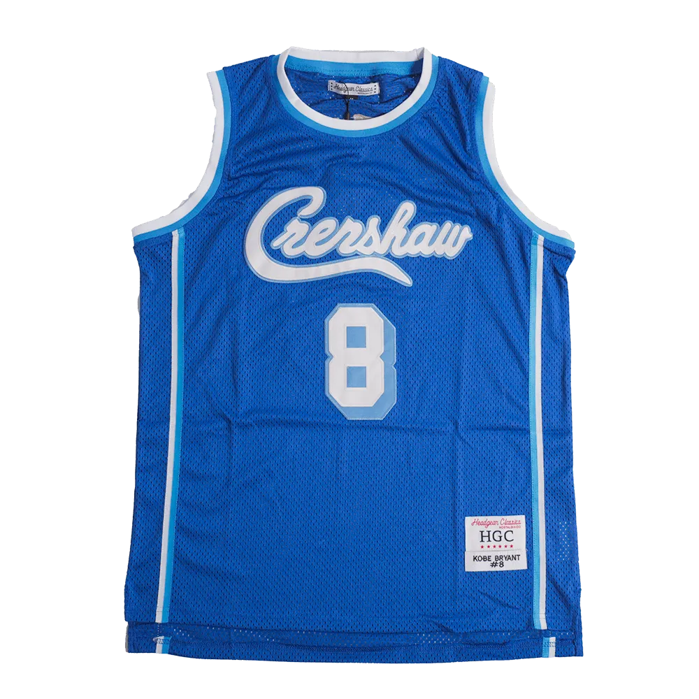 BLUE MAMBA CRENSHAW BASKETBALL JERSEY BLUE