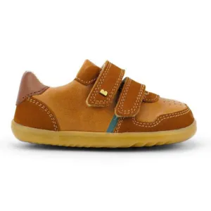 Bobux Step Up Riley Caramel & Toffee