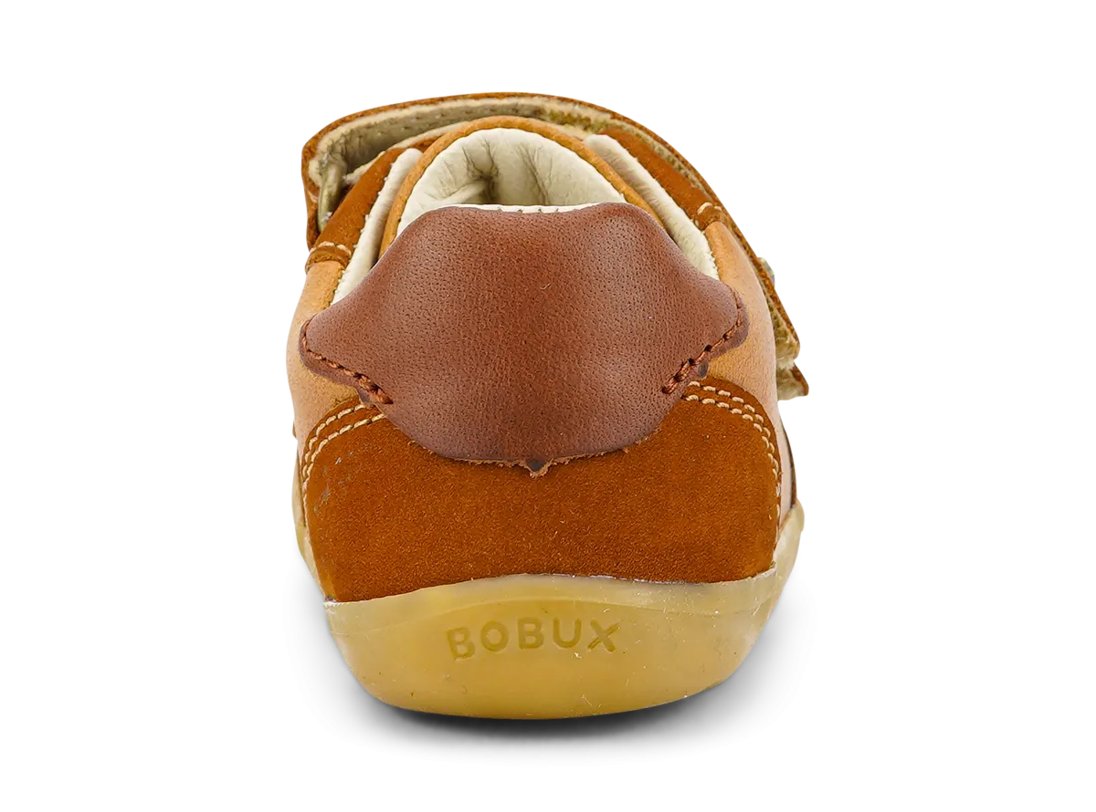 Bobux Step Up Riley Caramel & Toffee