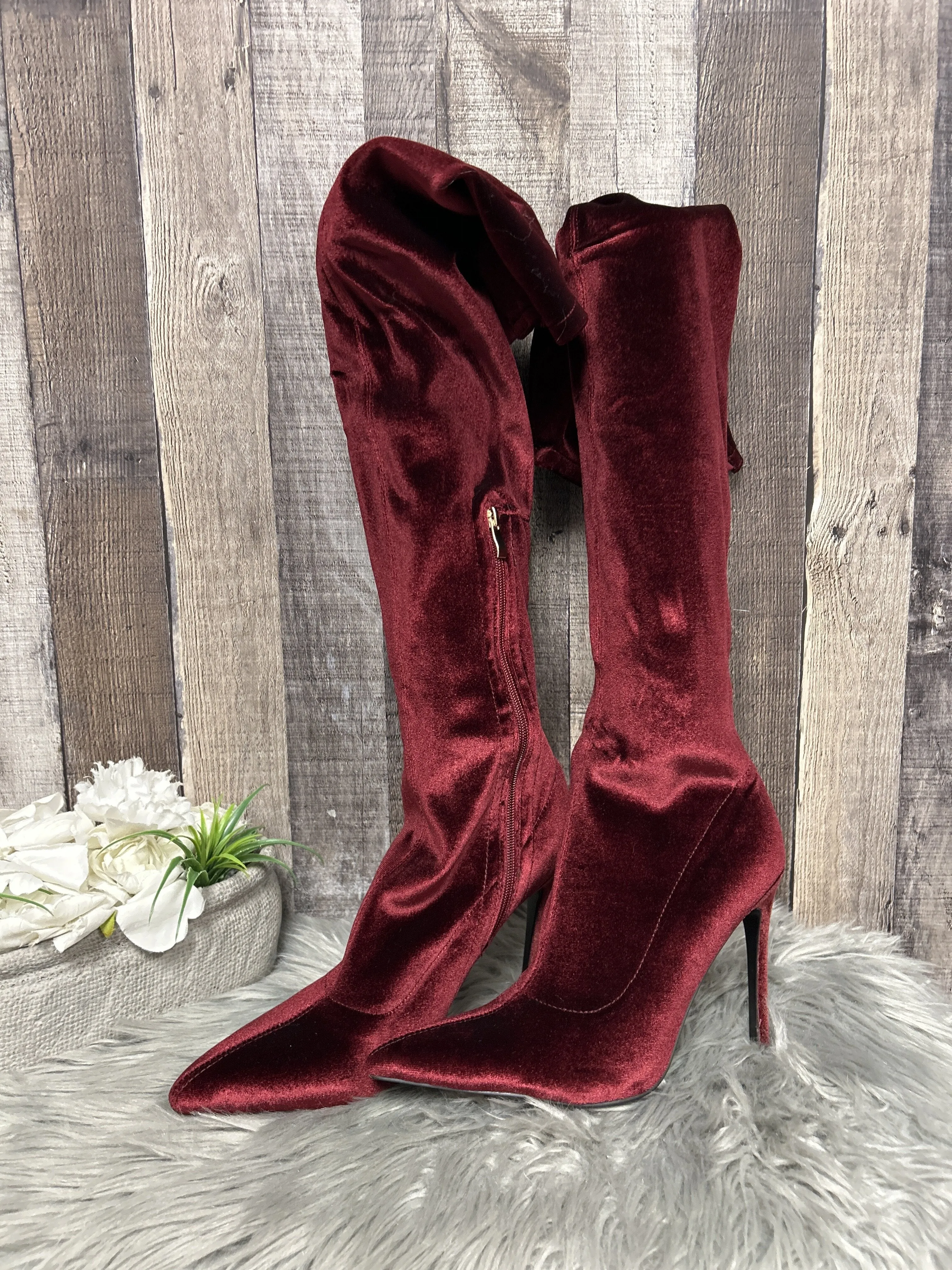 Boots Over-the-knee Heels By Cme  Size: 10