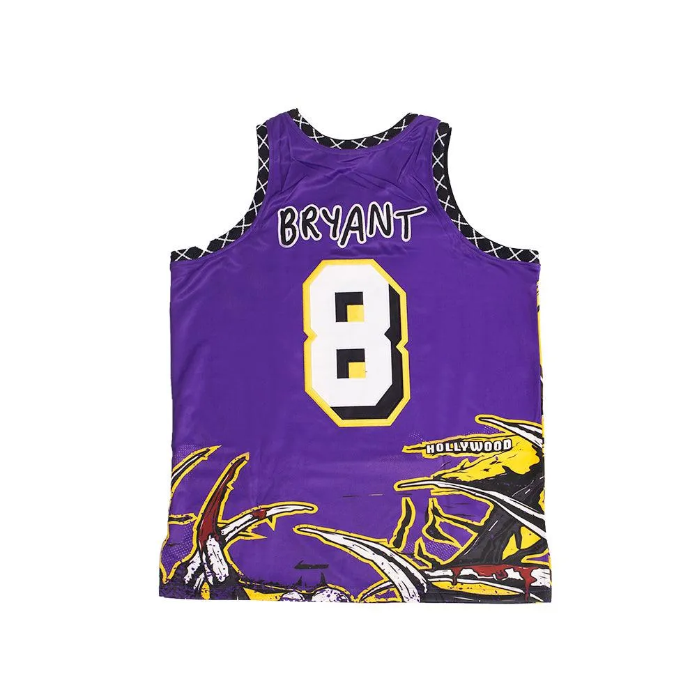 BRAND X AWAKEN THE BEAST IN LA BASKETBALL JERSEY (PURPLE)