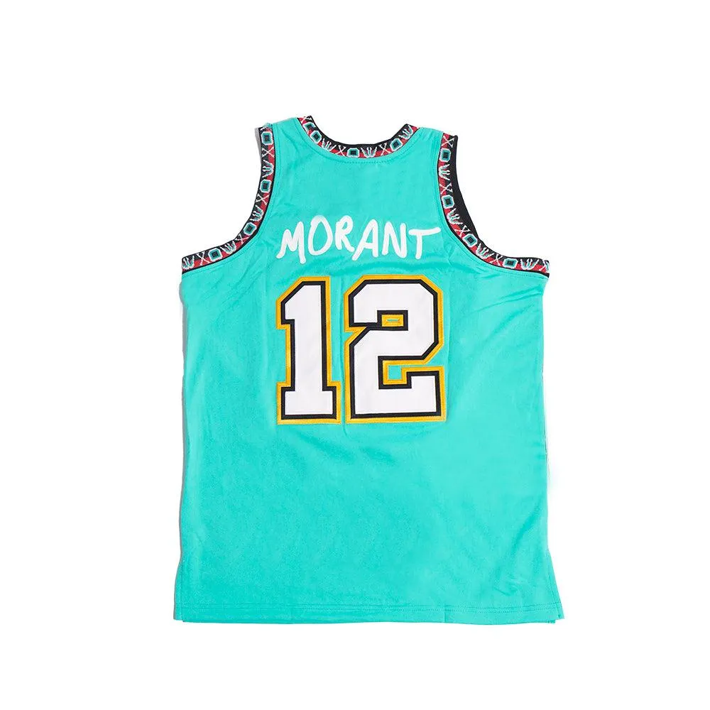 BRAND X RAISE HELL IN MEMPHIS BASKETBALL JERSEY (TEAL)
