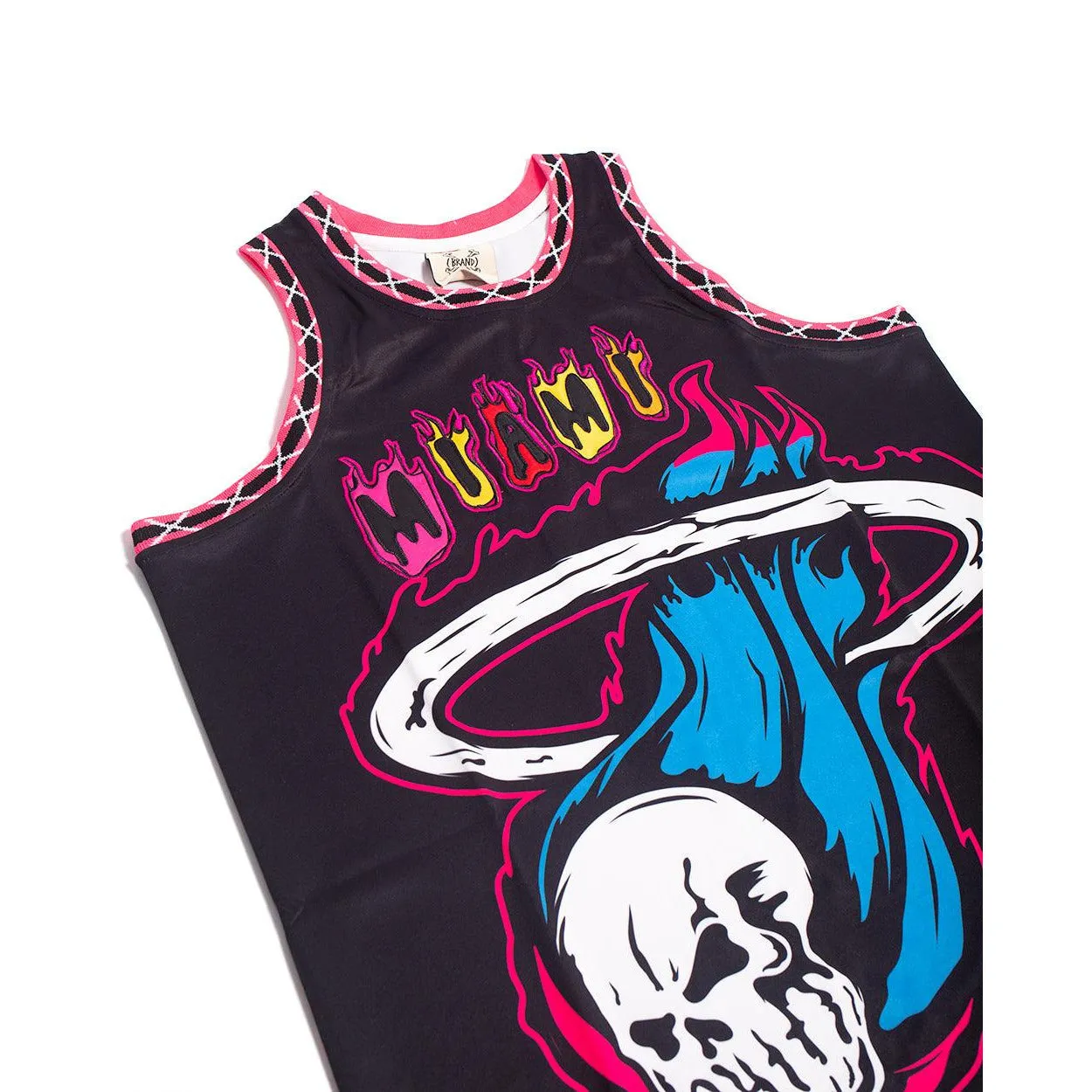BRAND X REAPERS OF SOUTH BEACH BASKETBALL JERSEY (BLACK)