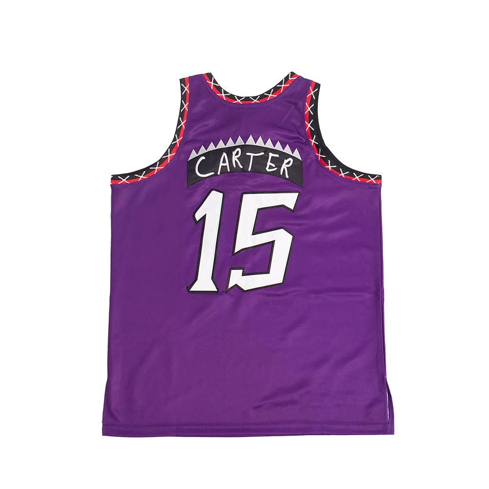 BRAND X WE RUN THE NORTH BASKETBALL JERSEY (PURPLE)