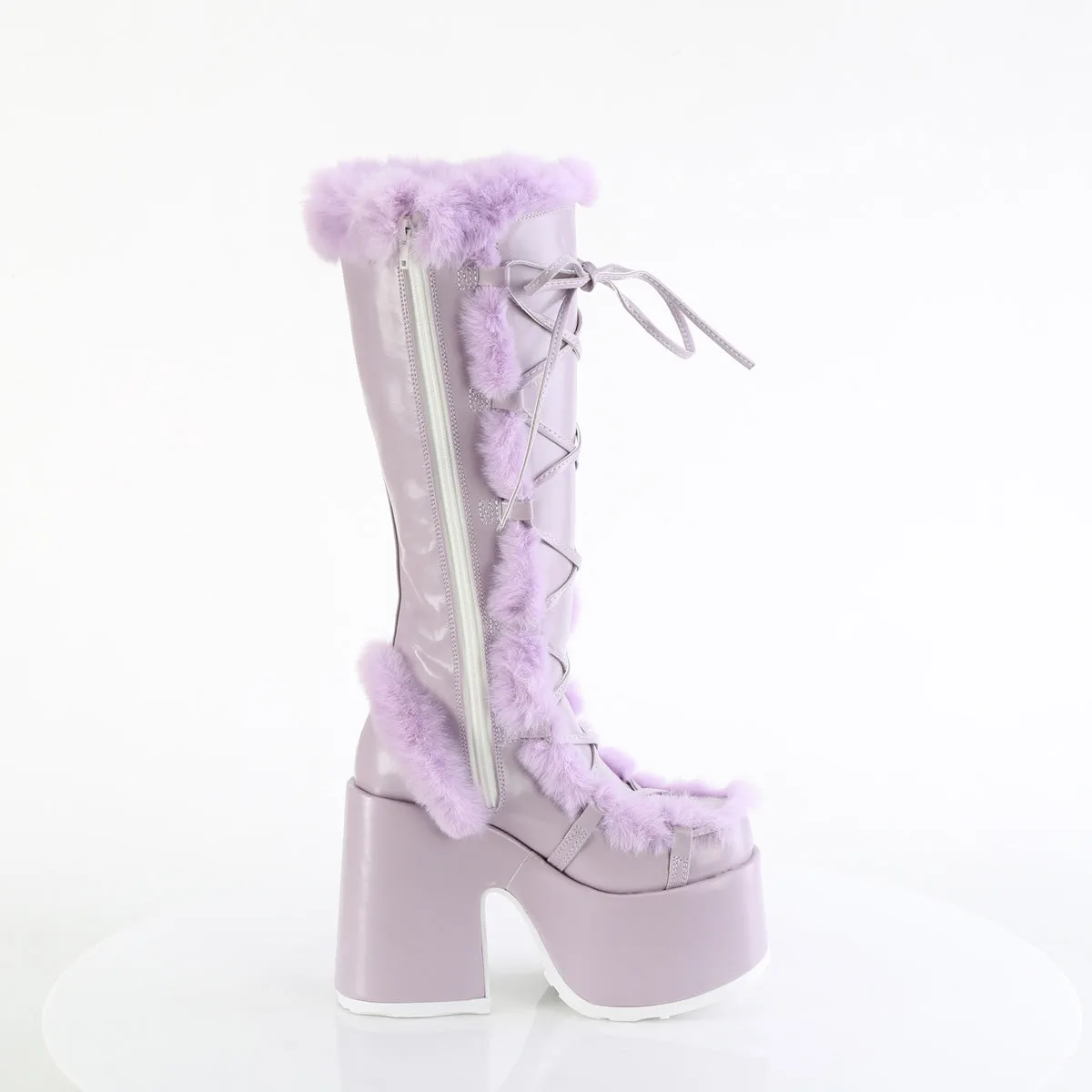 CAMEL-311  Lavender Vegan Leather