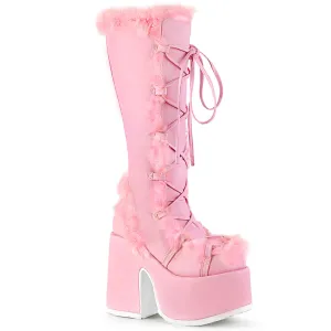 CAMEL-311  Pastel Pink Vegan Leather