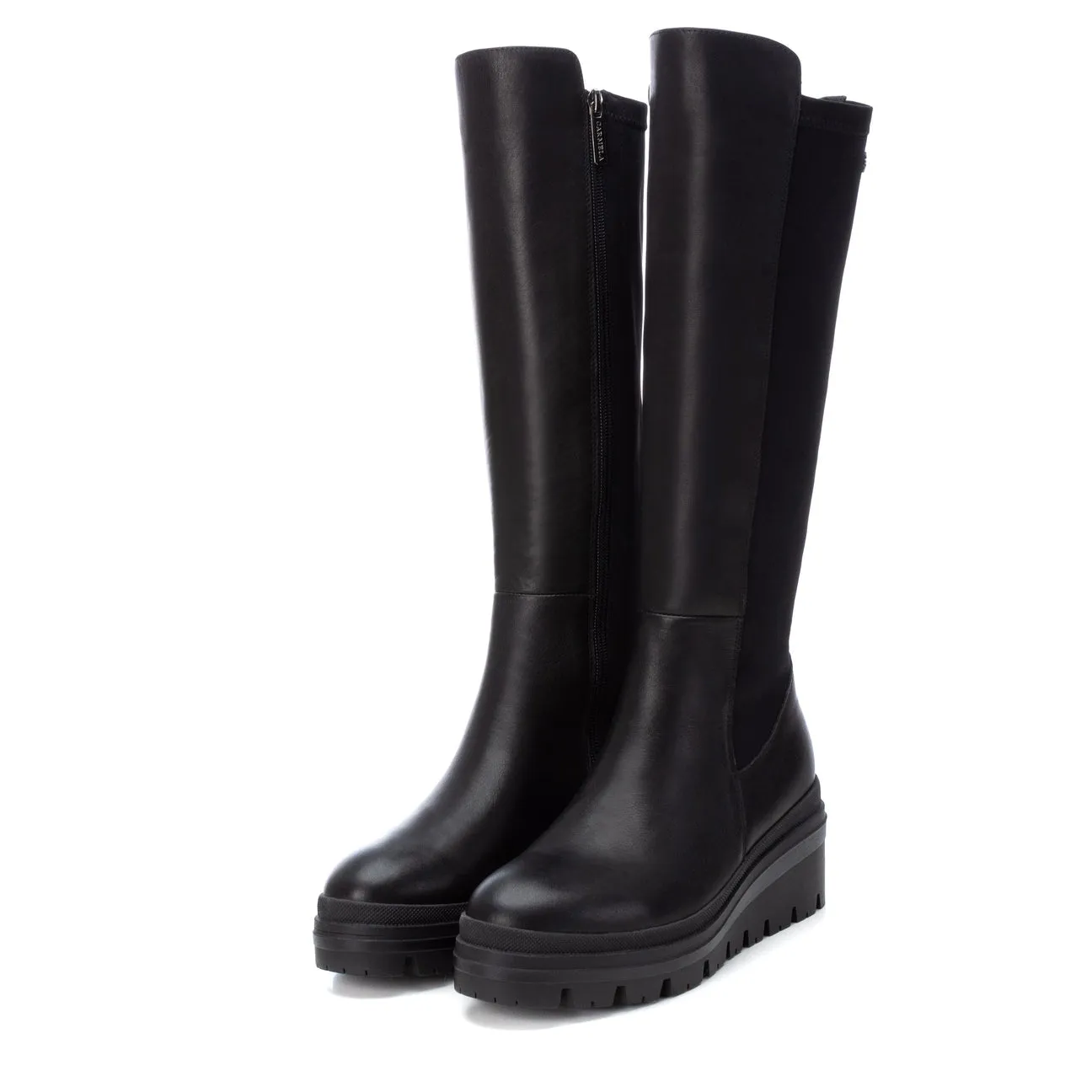 Carmela Long Black Boots