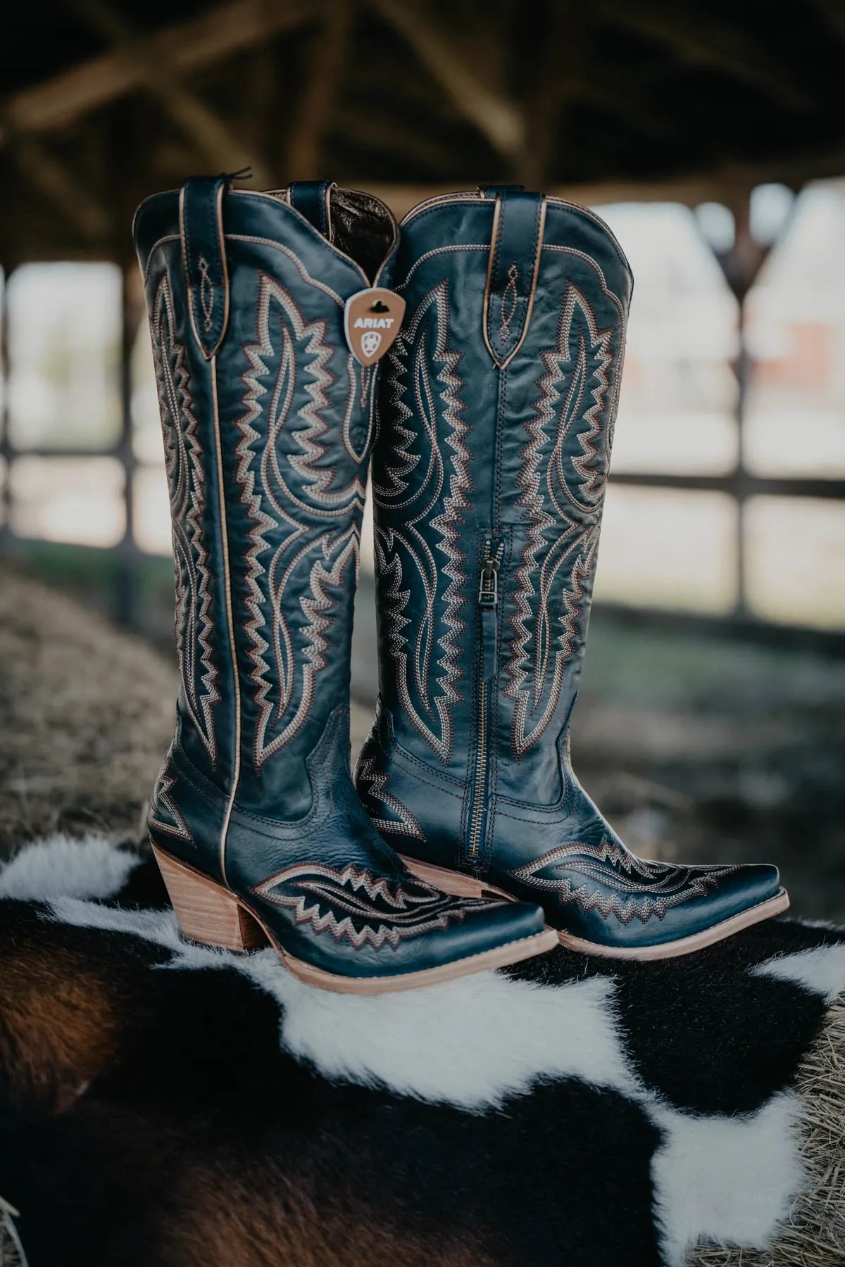 Casanova Tall Western Boot by Ariat (Deepest Navy)