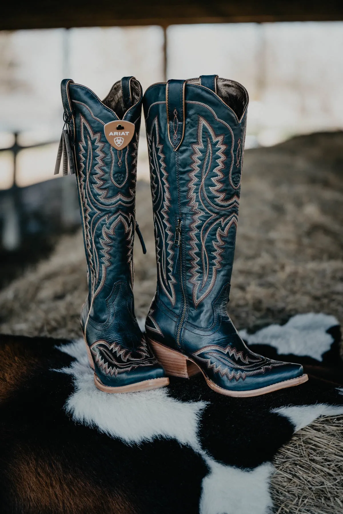 Casanova Tall Western Boot by Ariat (Deepest Navy)