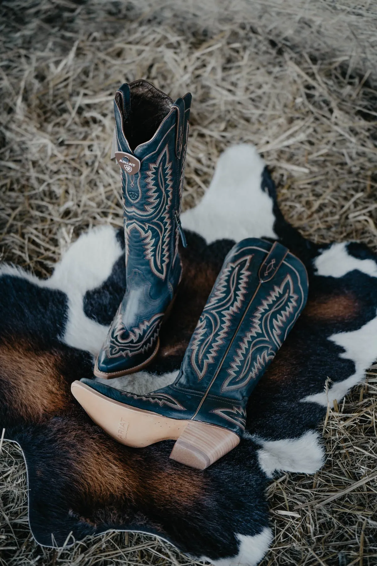 Casanova Tall Western Boot by Ariat (Deepest Navy)